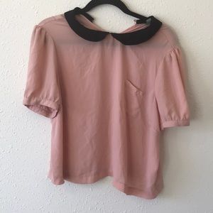 Collard blouse